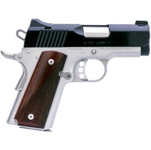 Kimber Ultra Carry II Semi Automatic Pistol .45 ACP 3" Barrel Two-Tone Low Profile Sights 7rd Magazine Rosewood grips