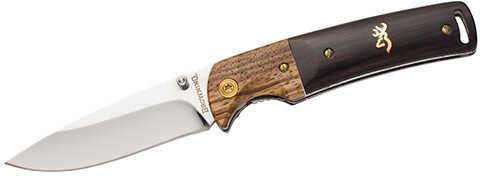 Browning Buckmark Hunter Folder Drop Point Clam Package-img-0