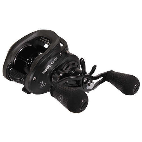 Lews Fishing Super Duty 300 Baitcasting Reel 6.5:1 Gear Ratio, 7 Bearings, 24 lbMax Drag, Right Hand