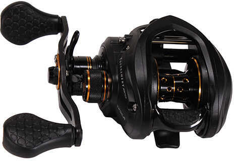 Lews Fishing Tournament Pro LFS Baitcasting Reel 6.8:1 Gear Ratio, 11 Bearings, 20 lb Max Drag, Left Hand