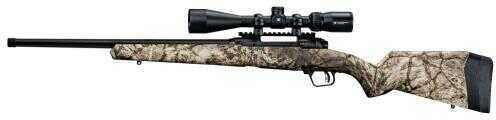 Savage 10/110 Apex Predator XP Bolt Action Rifle 223 Remington 20" Black Barrel 4 Round Capacity Mossy Oak Mountain Country Synthetic Stock with Scope