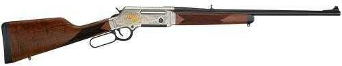 Click to see larger image. Henry Long Ranger Wildlife Lever 223 Remington/5.56 NATO 20" Barrel 5 Round Capacity Checkered Straight Grip Stock Nickel Plated With 24K