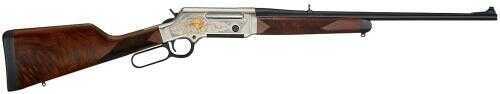 Henry Long Ranger Wildlife LeveAction Rifle 308 Winchester/7.62 NATO 20" Barrel 4 Round Capacity Checkered Straight Grip Stock Nickel Plated With Inlay