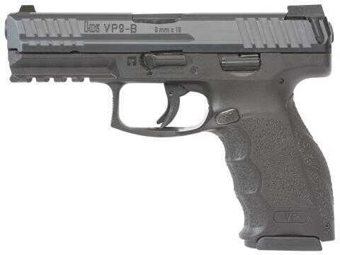 Heckler And Koch VP9-B Semi Automatic Pistol 9mm Luger 4.09" Barrel 10 Round Capacity Black Polymer Frame