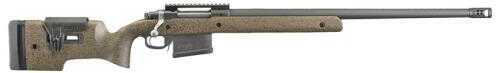 Ruger Hawkeye Long Range Target Bolt Action RIfle 300 Winchester Magnum 26" Barrel 5 Round Capacity Laminate Brown/Black Stock