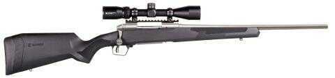 Savage 10/110 Apex Storm XP Bolt Action Rifle With Scope 243 Winchester 22" Stainless Steel Barrel 4 Round Synthetic Black Stock