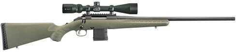 Ruger American Predator Bolt Action Rifle With Scope 223 Remington 22" Barrel 10 Round Capacity Synthetic Moss Green Stock