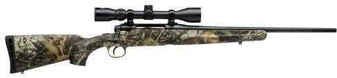 Savage Axis XP Compact Bolt Action RIfle with Scope 7mm-08 Remington 20" Barrel 4 Round Capacity Synthetic Mossy Oak Break-Up Country Stock Blued