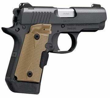 Kimber Micro 9 Pistol 9mm 3.15" Barrel Black And Tan With Crimson Trace Lasergrips