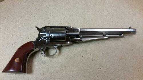 Cimarron 1858 New Model Army Conversion Revolver .45 Colt 8" Barrel Nickel Finish