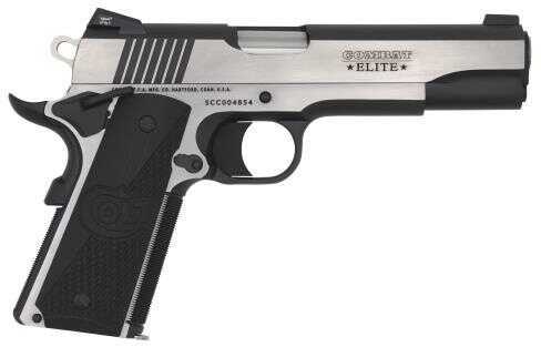 Colt Government Semi Automatic Pistol 9mm 5" Barrel 8 Round Capacity TT Elite Slide Finish