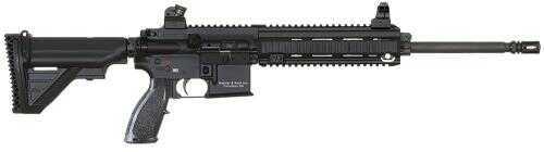 Heckler and Koch MR556 A1 Semi Automatic Rifle With Troy Sights 5.56 NATO 16.5" Barrel Muzzle Brake 30 Round Black