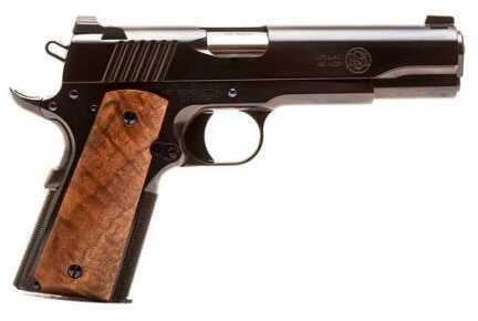 Standard Manufacturing 1911 45 ACP Blued 5" Barrel 7+1 Rosewood Grips finish