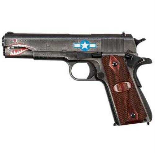 Auto Ordnance 1911 WW2 Squardon Commerative P41 Warhawk Edition Pistol 45 ACP 5" Barrel 7 Round Capacity