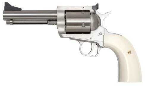 Magnum Research BFR Revolver .500 JRH 5.5" Barrel 5 Rounds Short Cylinder Model Fixed Front/Rear Adjustable Sight Brushed Stainless Steel Finish