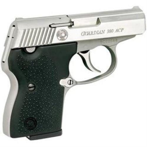 NAA Guardian .380 ACP 2.49" Barrel W/ Fixed Blade Sights-Internal Locking System 6+1 Black Polymer Grip/Stainless