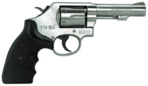 Used Smith & Wesson M64 .38 Special Revolver 4" Barrel 6 Round Stainless Steel Very Good Condition