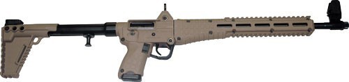 Kel-tec Sub-2000 G2 9mm Semi-Automatic Rifle 16.25" Barrel 17 Round for Glock Magazine Tan Finish