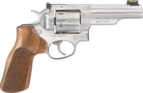 Ruger GP100 Match 10mm 4.20" Barrel 6 Round Hardwood