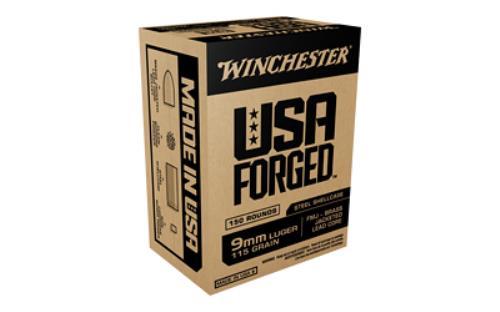 9mm Luger 1000 Rounds Ammunition Winchester 115 Grain FMJ