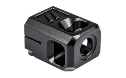 ZEV Technologies Pro Comp Compensator 9MM 13.5x1 LH Threads Black Finish COMP-PRO-V2-LH-B