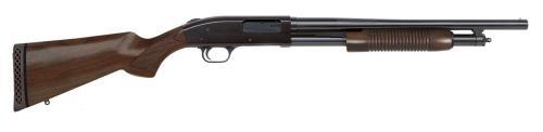 Mossberg 500 Persuader Retrograde Pump Action Shotgun 12 Gauge 18.5" Barrel 5 Round Walnut Finish