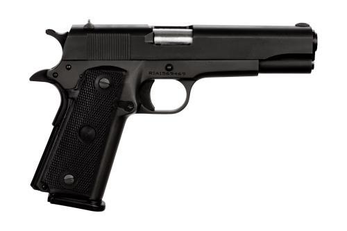 Rock Island Armory M1911-A2 GI Semi-Automatic Pistol 45 ACP 5" Barrel 10 Round Black Polymer Finish