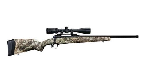 Savage Arms 110 Apex Predator XP Bolt Action Rifle 243 Winchester 24" Barrel 4 Round Mossy Oak Mt. Country Range Camo Finish with BDC Crossfire II 4-12x44