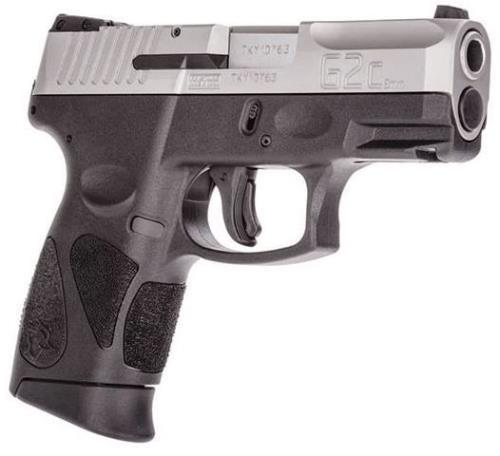 Taurus G2C Semi-Automatic Pistol 9mm 3.25" Barrel 10 Round Black Polymer Finish