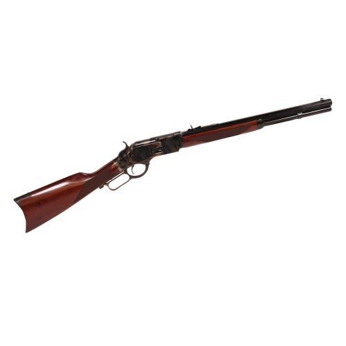 Taylor's & Co. Uberti 1873 Rifle .45 Colt 18" Octagonal Barrel 10 Round Straight Walnut Stock Case Hardened Frame Blued Finish