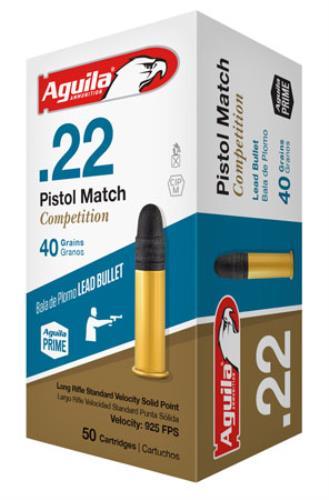 22 Long Rifle 50 Rounds Ammunition Aguila 40 Grain Lead