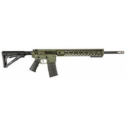 Nemo Battle Light Semi-Auotmatic Rifle 224 Valkyrie 20" Barrel 10 Round Mag Cerakote Sniper Green