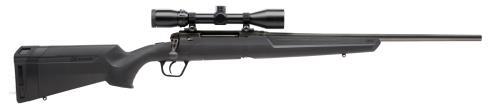 Savage Arms Axis XP Compact Bolt Action Rifle 7mm-08 Remington 20" Barrel 4 Round Black Synthetic Finish with 3-9x40mm Weaver Kaspa Scope