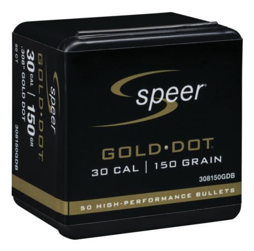 Speer Gold Dot .308 150 Gr. Component Bullet 50/Bx