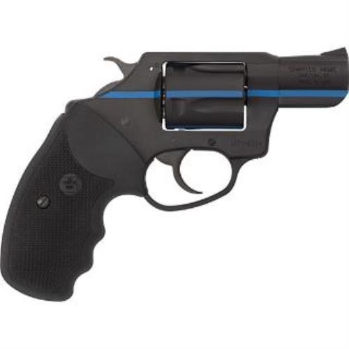 Charter Arms Undercover Revolver 38 Special 2" Barrel 5 Round Black with Thin Blue Line