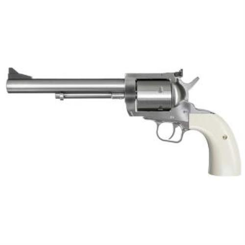 Magnum Research Big Frame Revolver 454 Casull 6.5" Barrel 5 Round Stainless Steel with Bisley Grips