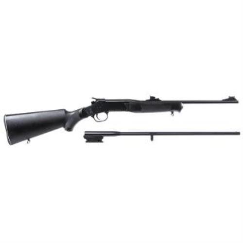 Rossi Youth Matched Pair Single Shot Shotgun 410 Gauge/22 Long Rifle 18.5" Barrel Stainless Steel/Black Synthetic