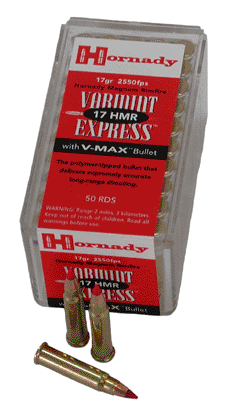 17 HMR 50 Rounds Ammunition Hornady 17 Grain Ballistic Tip