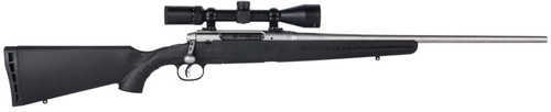 Savage Axis II XP Bolt Action RIfle with Scope 280 Ackley Improved 22" Barrel 4 Round Capacity Synthetic Black Stock Stainless Steel