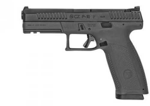 CZ P-10 Full Size 9mm 4.5" Barrel 10 Round Capacity Black Fiber Reinforced Polymer Frame