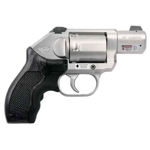 KIMBER K6S 357MAG STAINLESS CTCLG 2" Barrel 6 Round Capacity Serrated Sights Crimson Trace Lasergrips