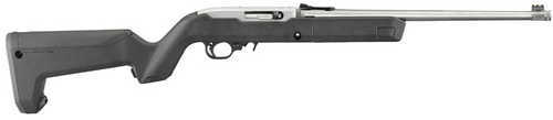 Ruger 10/22 Takedown Stainless Steel Semi Auto Rifle .22 LR With Four 10 Round Magazines and Stock Magpul Backpacker