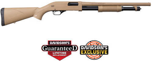 Winchester Repeating Arms Super X Pump Dark Earth Defender 12 Gauge 18" Barrel 5 Round Capacity