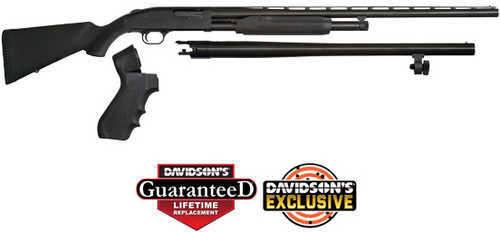<span style="font-weight:bolder; ">Mossberg</span> <span style="font-weight:bolder; ">500</span> 3 in 1 Home Def, Hunting & Crusier 12 Gauge 28 Vent Rib and 18.5" Barrel 5 Round Capacity