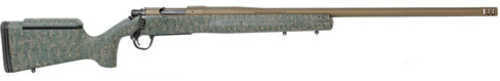 Christensen Arms Mesa Long Range Bolt Action Rifle 6.5 Creedmoor 26" Barrel 4 Round Green with Black and Tan Webbing