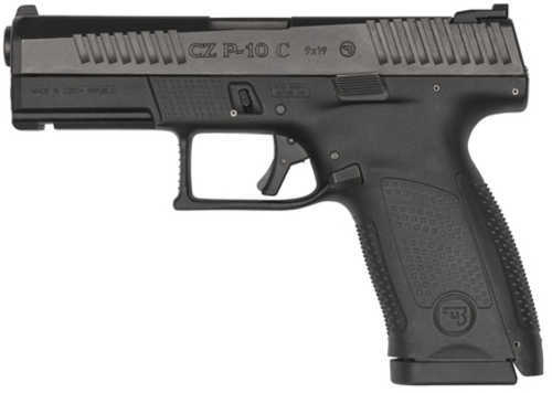 CZ-USA P-10 Compact Pistol 9mm 4" Barrel Polymer Frame Black Finish 15 RD