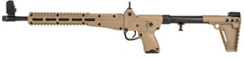Kel-Tec Model Sub 2K Gen 40 Carbine Semi-automatic Rifle S&W16.1" Barrel Tan Finish Black Stock Adjustable Sights 10Rd For Glock OEM 23 Magazine