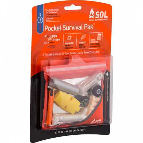 Survive Outdoors Longer / Tender Corp SOL Pocket Survival Pak 01400757