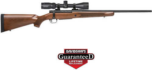 Mossberg Patriot Bolt Action Rifle with Vortex Scope 22-250 22" Fluted Barrel 5 Round Capacity Matte Blue Finish