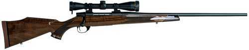 Weatherby Vanguard Deluxe 257 Wby Magnum 24" 3+1 Walnut Stock Blued High Polish With leuplold VX-II 3-9X40 Scope